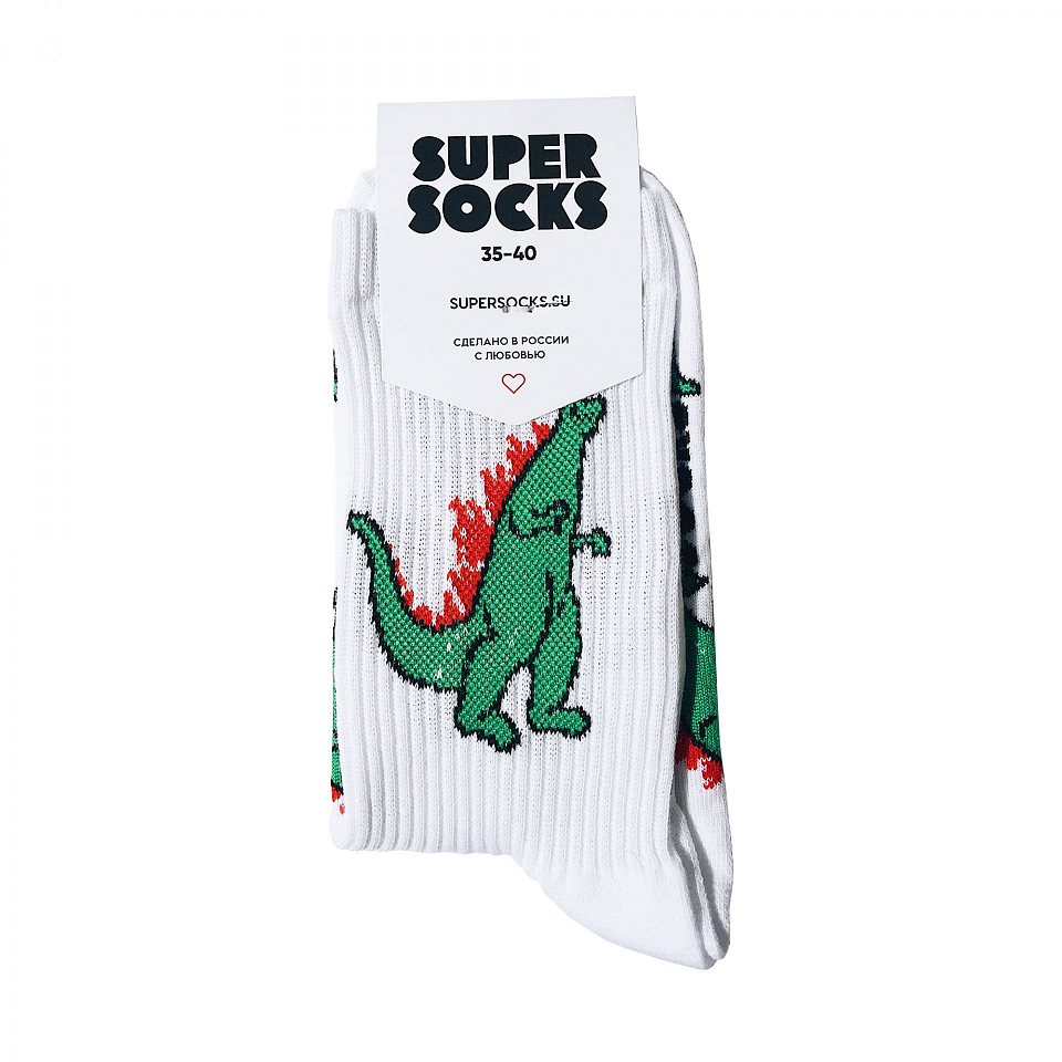 Носки SUPER SOCKS «Годзилла»