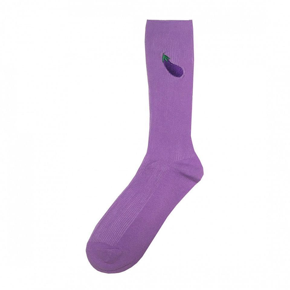Носки «Баклажан» фиолетовые