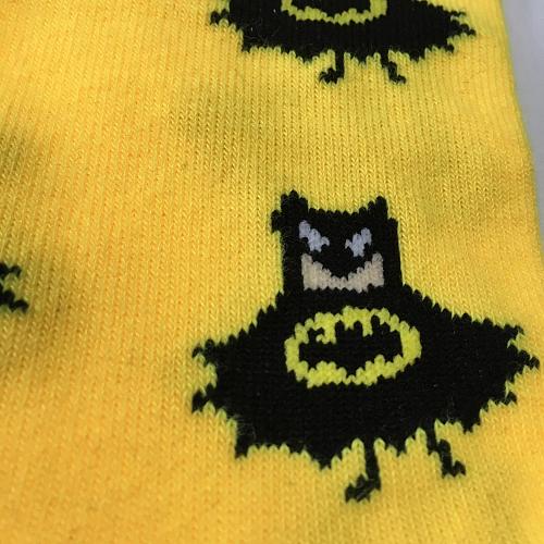 Носки «Бэтмен» желтые