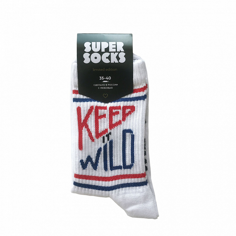 Носки SUPER SOCKS «Keep it wild»