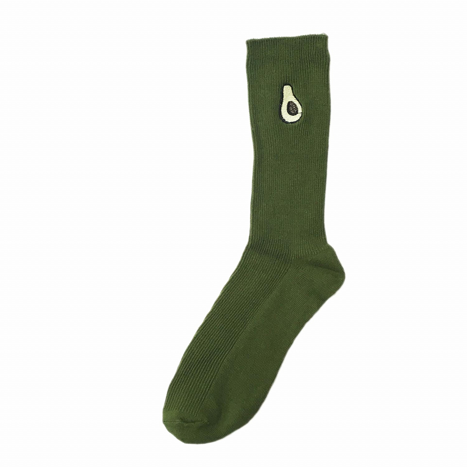 Носки «Авокадо» зеленые