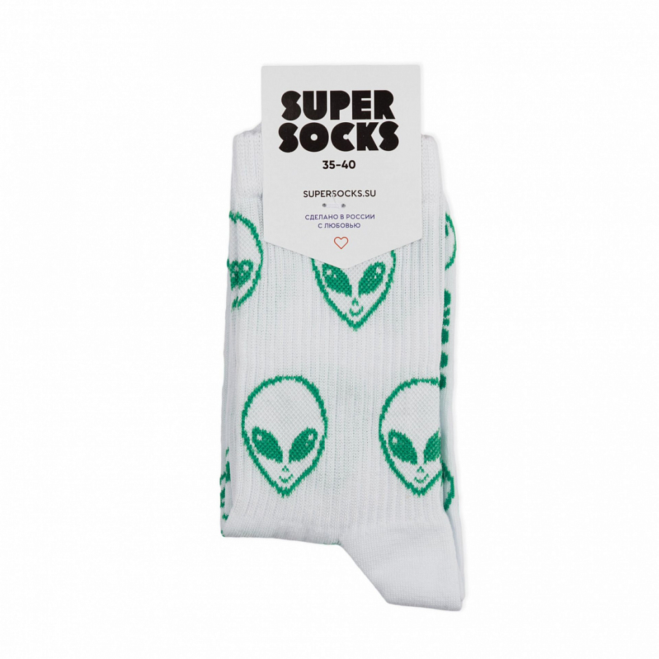 Носки SUPER SOCKS «Инопланетянин»