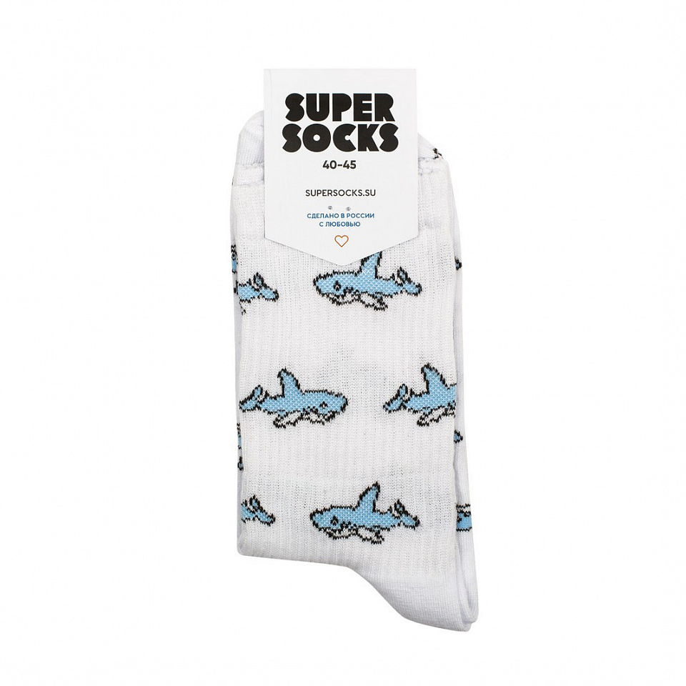 Носки SUPER SOCKS «Акулы»