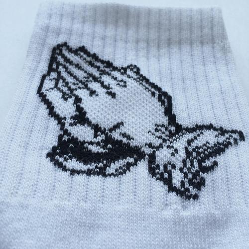 Носки «Молитва» белые